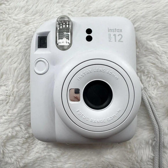 INSTAX MINI 12 CLAY WHITE - Picture 1 of 7